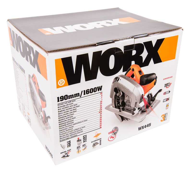 Дисковая пила WORX WX445 - Worx Russia
