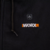 Куртка WORX WA4660 (черный) с подогревом от USB